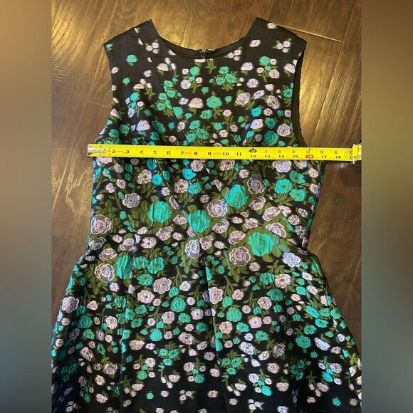Lela Rose Holly Floral Print Knee-Length Women's Dress Size 10 - Picture 7 of 7
